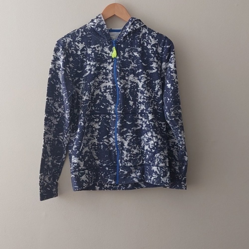 Crewcuts Tie Dye Splatter Paint Zipper Hoodie Youth Size 16